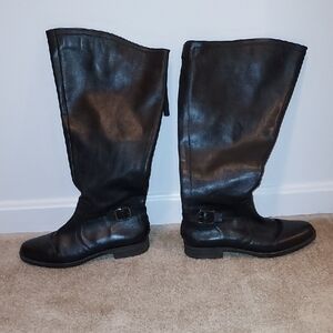 SARTO By Franco Sarto Black Wide Calf Boots